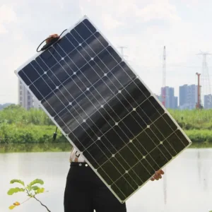 ASUNERGE 12V Flexible Solar Panel 600W 100W 200W 300W 400W 500W Bendable Waterproof Monocrystalline Best Solar Panel China RV — image 2