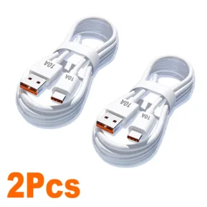 1/2/3Pcs 10A Cable 120W Super Fast Charging USB to Type C Cable For Android Highspeed Data Transfer For Xiaomi Redmi 2M Cable — image 8