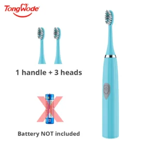 Tongwode Electric Toothbrush for Adults Soft Bristle Portable Battery E802 Endurance IPX6 Waterproof Intelligent Effective — image 10