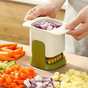 Multifunctional Cucumber Potato Slicer Household Hand Pressure Onion Dicer Kitchen Tools Vegetable Chopper French Fries Cutter — image 4