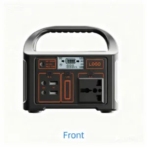500W Portable Power Station Eg010Li, 307/384/461Wh LiFePO4 Solar Generator with PD/QC3.0, 90W Solar Input for Home Outdoor Emerg — image 7