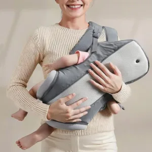 Ergonomic Newborn Kangaroo Wrap Easily Adjustable Hipseat Waist Belt Infant Strap Sling Breathable 4-In-1 — image 2