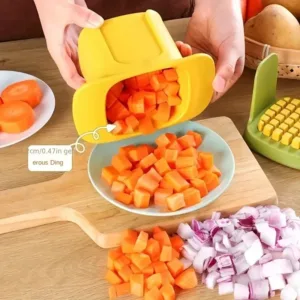 Multifunctional Cucumber Potato Slicer Household Hand Pressure Onion Dicer Kitchen Tools Vegetable Chopper French Fries Cutter — image 3