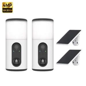 ALEVIO 2.5K Solar Camera WIFI Outdoor Wireless Camera Ultra Standby Time Color Night Vision AI Detect Floodlight Security Camera — image 7
