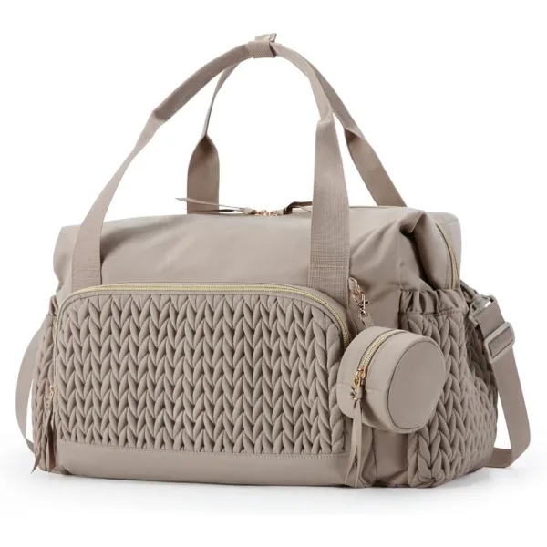 Mommore Diaper Bag Tote, Large Capacity Travel Diaper Bags, Hospital Bag for Labor Delivery, Baby Bag for Labor Delivery