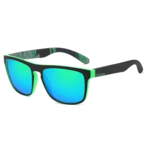 4PCS Men Classical Square Polarized Sports Sunglasses Lightweight PC Frame UV400 for Driving Fishing Cycling Unisex Durability — image 10