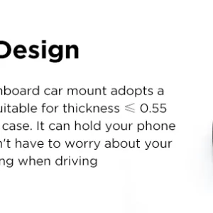 Joyroom Universal Dashboard Car Phone Holder Upgraded Reusable Silicone Phone Mount for Car Dash Anti-Slip Pad Mat Phone Holder — image 9