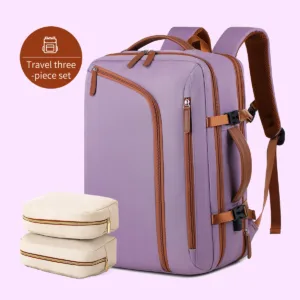 Backpack Unisex New Simple Business Computer Backpack Outdoor Large Capacity Travel Bag Student School Bag Boys — image 7