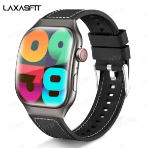LAXASFIT New Bluetooth Call Smart Watch for Men 2.01" HD Curved Screen Sports Watch Health Monitor Smart Watch for Android iOS — image 11