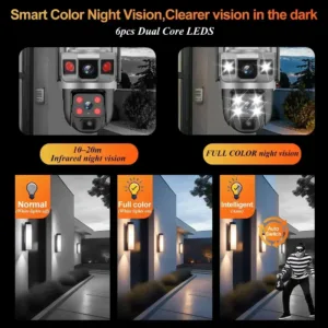 V380 Pro 4G Solar Outdoor PIR Human Detection Night Vision Waterproof 8MP PTZ Battery Video Surveillance CCTV IP Monitor Camera — image 4