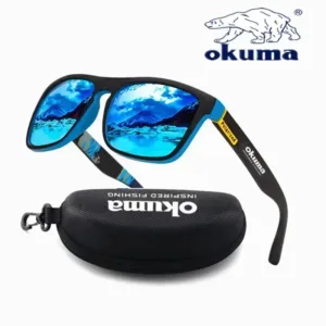 Okuma Polarized Sunglasses UV400 for Men and Women Outdoor Hunting, Fishing, Driving Bicycles, Sunglasses Optional Box — image 7