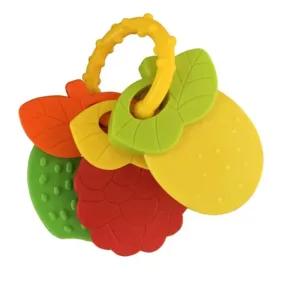 Baby Fruit Style Soft Rubber Rattle Teether Toy Newborn Chews Food Grade Silicone Teethers Infant Training Bed Toy Chew Toys Kid — image 12