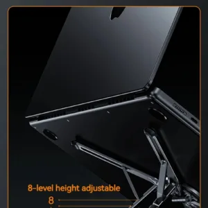 Foldable Magnetic Laptop Stand Aluminum Alloy Portable Adjustable Stand Heat Dissipation Holder Supports Phone Tablet Notebook — image 12
