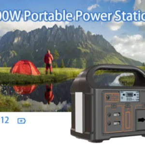 100W Portable Power Station, 76.8Wh LiFePO4 Battery with AC/DC/USB Output, Solar Charging for Camping Emergency Home Backup — image 10