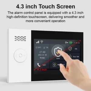 PGST WiFi 4G GSM Alarm System Works with TUYA Smart Life for Home Security with PIR Wireless Solar Siren Works with Aleax — image 5
