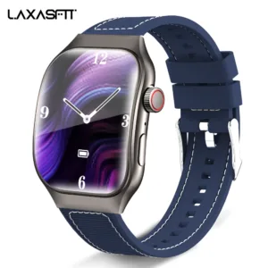 LAXASFIT New Bluetooth Call Smart Watch for Men 2.01" HD Curved Screen Sports Watch Health Monitor Smart Watch for Android iOS — image 9