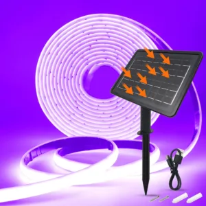Solar Neon Light Strip 24V COB Waterproof IP68 Red Green Blue Warm Natural White 320LEDs/m Flexible High Density Linear Lighting — image 13