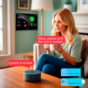 KERUI Tuya WiFi+4G Home Alarm System with 7 inch Large Touch Screen Panel Alarm Set FSK / ASK for House Security Protection G70 — image 5