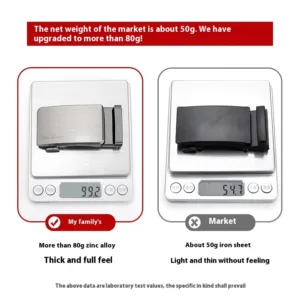 Fashion Designer Belt for Men High Quality Genuine Leather Men Belt Alloy Buckle Automatic Belt Business Belt Men — image 5