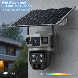 V380 Pro 4G Solar Outdoor PIR Human Detection Night Vision Waterproof 8MP PTZ Battery Video Surveillance CCTV IP Monitor Camera — image 3