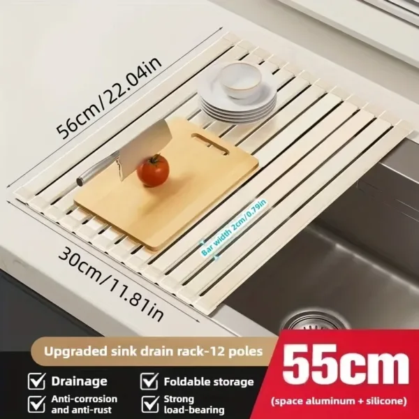55cm White