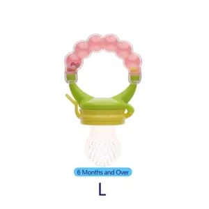 Baby Fruit Feeder Pacifier, Silicone Baby Food Feeder for Teething, BPA Free Infant Feeder Teether with Rattle, Fresh Fruit & Pu — image 15