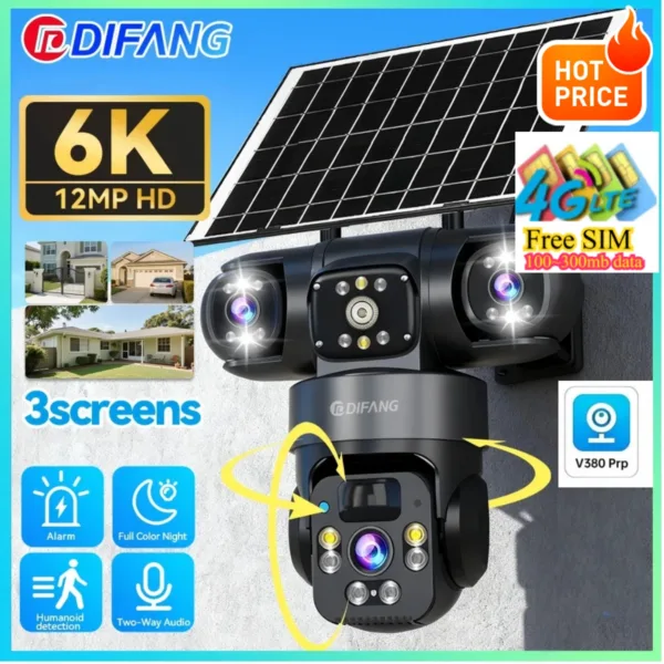 4G Sim Cam No Card