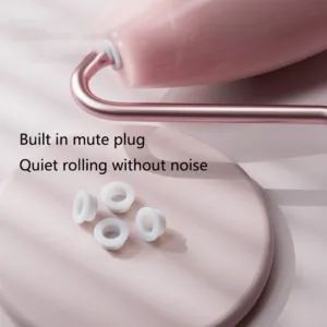 Face And Neck Massager Roller and Guasha Board Resin Non-rose Crystal Jade Roller Beauty Double-ended Massage Skincare Tools — image 4