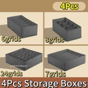 Underwear Organizers Of Cabinets And Drawers Wardrobe Clothes Bra Organizer For Underwear Socks Pants Home Foldable Storage Box — image 16