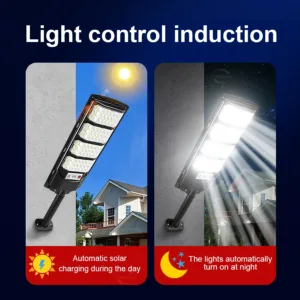 99000000LM 60000W Solar LED Outdoor Lighting Motion Sensor Super Bright Wall Lamp Waterproof Solar Light For Garden Street Patio — image 4