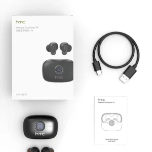 HTC NE79 Real Time Translation Bluetooth Earbuds Noise Reduction HD Call HiFi Music Headphones Mic For Cross-country Travelers — image 23