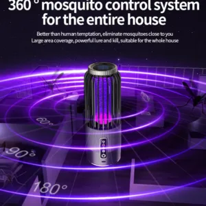 Electric Mosquito Killer Lamp Insect Fly Trap Camping Outdoor Light USB Solar Charging Mosquito Killer Insect Repellent 2025 — image 15
