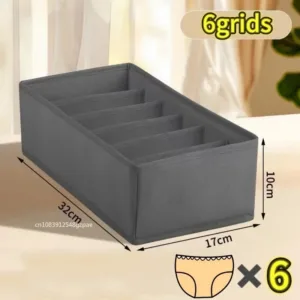 Underwear Organizers Of Cabinets And Drawers Wardrobe Clothes Bra Organizer For Underwear Socks Pants Home Foldable Storage Box — image 14