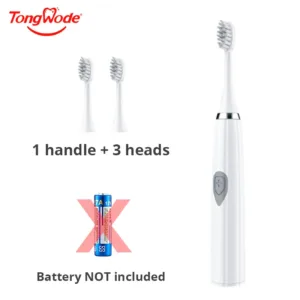 Tongwode Electric Toothbrush for Adults Soft Bristle Portable Battery E802 Endurance IPX6 Waterproof Intelligent Effective — image 8