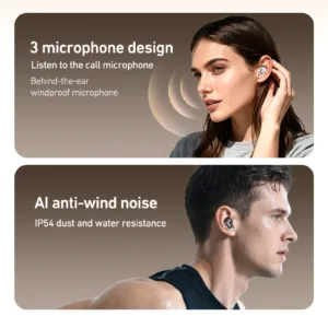 HTC NE79 Real Time Translation Bluetooth Earbuds Noise Reduction HD Call HiFi Music Headphones Mic For Cross-country Travelers — image 15