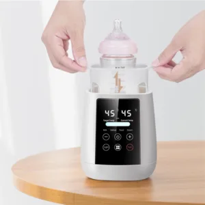 Baby Bottle Warmer & Sterilizer 6-in-1Multifuntion Breast Milk Warmer Accurate Temperature Control Baby Bottle Heater — image 4