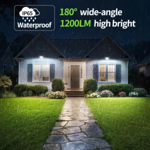 Solar Lights Outdoor With 3 Modes Motion Sensor Super Bright Wall Lamp IP65 Waterproof Street Light for Garden Yard Path Garage — image 5