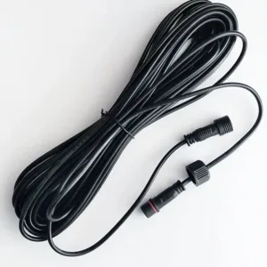 2 Pin Plug Solar Cable Extension 3M/5M/10M Waterproof Power Connection Wire Street Light Extension Cord