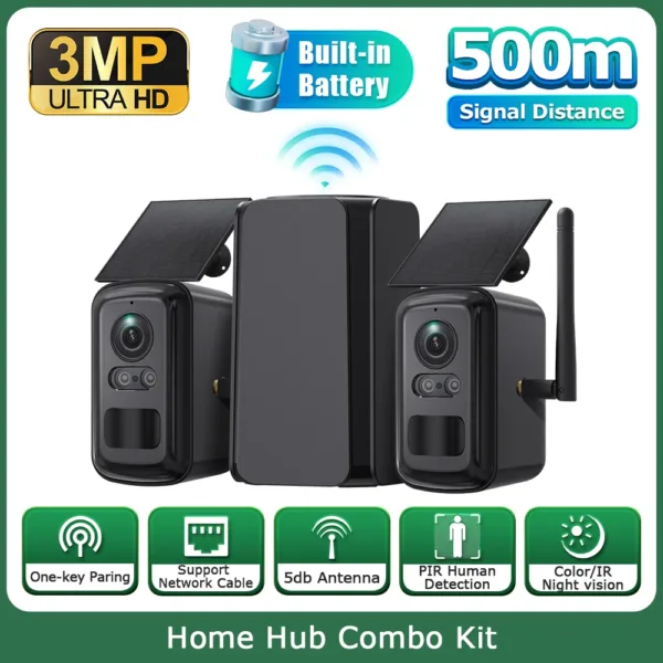 3MP 2PCS CAMERA KIT