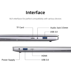 NEW 14.1 inch Laptop Computer Windows 11 Intel SSD 2TB DDR4 16/32GB PC Notebook 1920*1080 Display Office 1080P HD Gaming Laptops — image 6