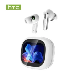 Translate Wireless Earbuds HTC NE46 Heart Rate Monitor LED Touchscreen Noise Reduction Earphone Bluetooth Blood Oxygen Sensor — image 9
