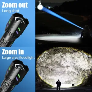 Ultra Powerful Windproof Fire Starting Flashlight Rechargeable High Power Torch Focused Light Source Can Light A Flame Lantern — image 5