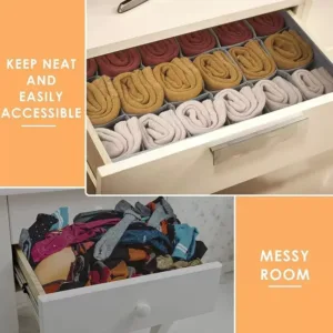 Underwear Organizers Of Cabinets And Drawers Wardrobe Clothes Bra Organizer For Underwear Socks Pants Home Foldable Storage Box — image 3