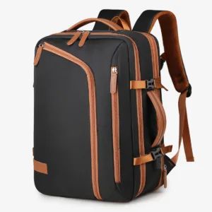 Backpack Unisex New Simple Business Computer Backpack Outdoor Large Capacity Travel Bag Student School Bag Boys — image 14
