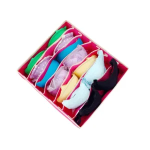 Organizer For Underwear Socks Bra Pants Scarf Tie Storage Box Wardrobe Drawer Organizers Foldable Case For Underwear Organizer — image 8