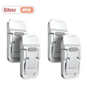 16PCS Foldable Laptop Stand Portable Metal Desktop Holder for Laptop Tablet and Phone Adjustable Stand for Work and Gaming — image 11
