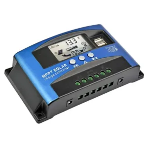 Y&H MPPT Solar Charge Controller 40A 60A 100A with Load/Dual USB /LCD 12V 24V Auto Solar Panel Charger Regulator — image 3