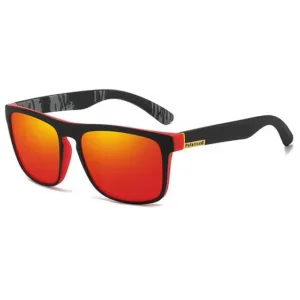 4PCS Men Classical Square Polarized Sports Sunglasses Lightweight PC Frame UV400 for Driving Fishing Cycling Unisex Durability — image 11