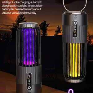 Electric Mosquito Killer Lamp Insect Fly Trap Camping Outdoor Light USB Solar Charging Mosquito Killer Insect Repellent 2025 — image 11
