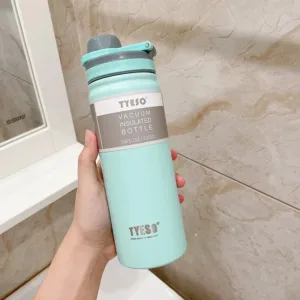 Tyeso 530/750ML Thermos Bottle Stainless Steel Vacuum Flask Travel Cup Insulated Water Bottle Sport Thermal Mug Hot Cold Mug — image 7